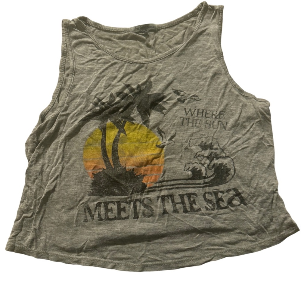 Where the sun meets the sea Charlotte Russe tank